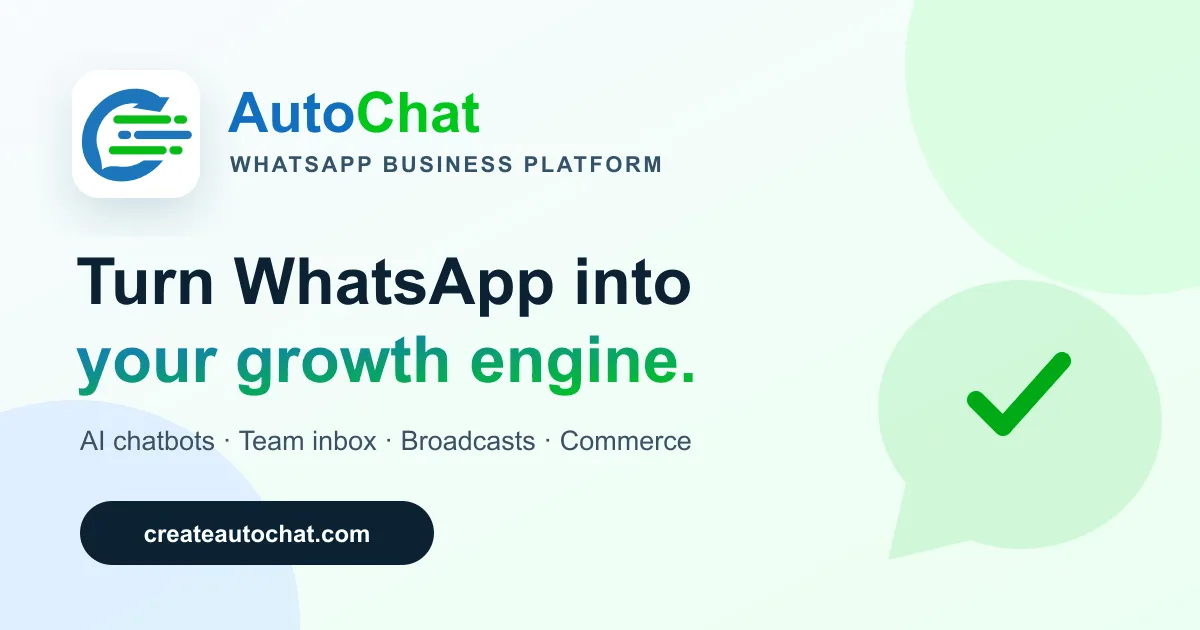 Preview of AutoChat