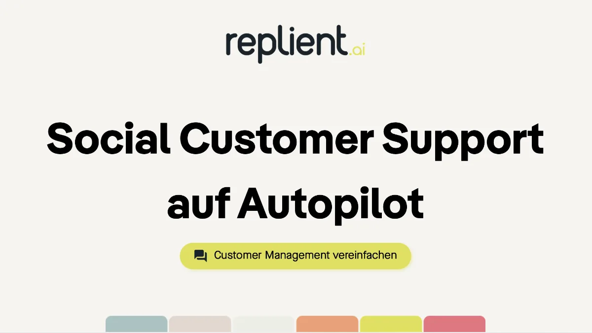 Preview of replient.ai