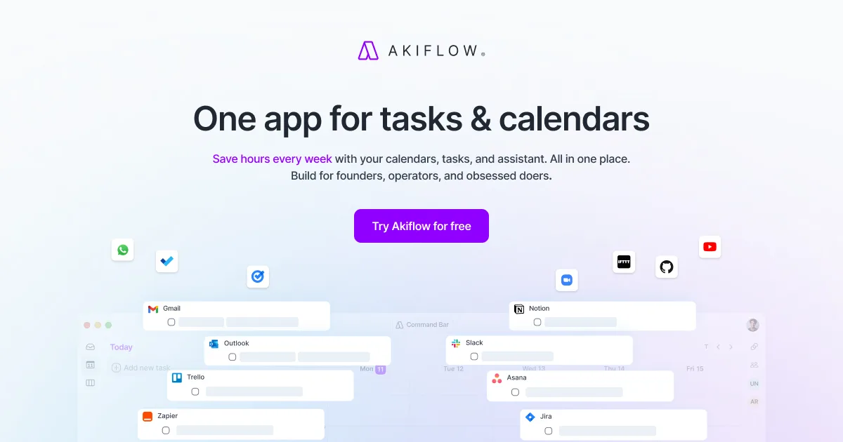 Preview of Akiflow