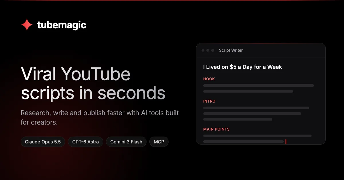Preview of TubeMagic