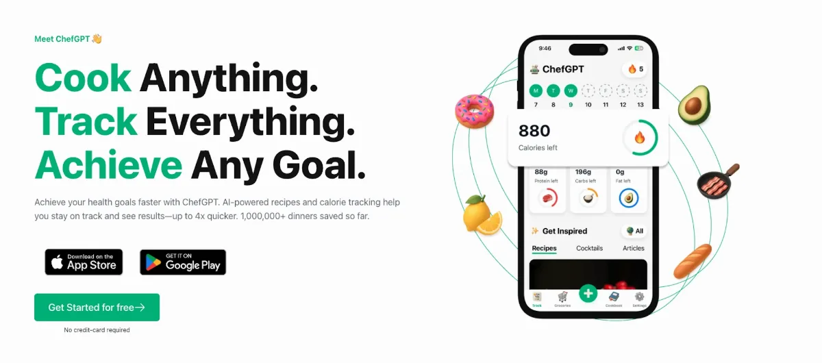 Preview of ChefGPT