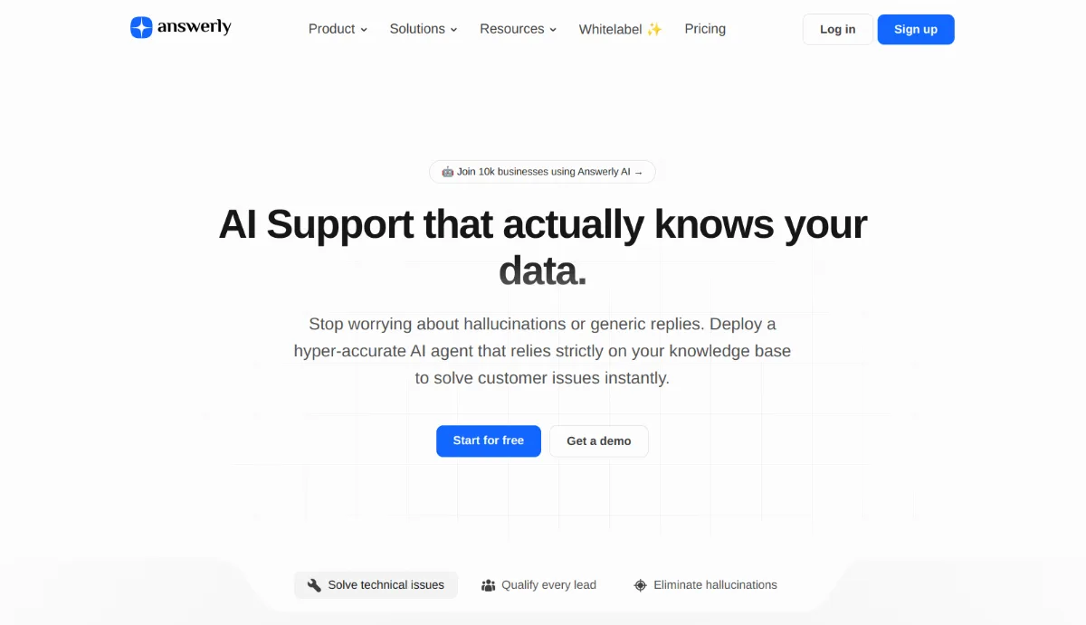 Preview of Answerly