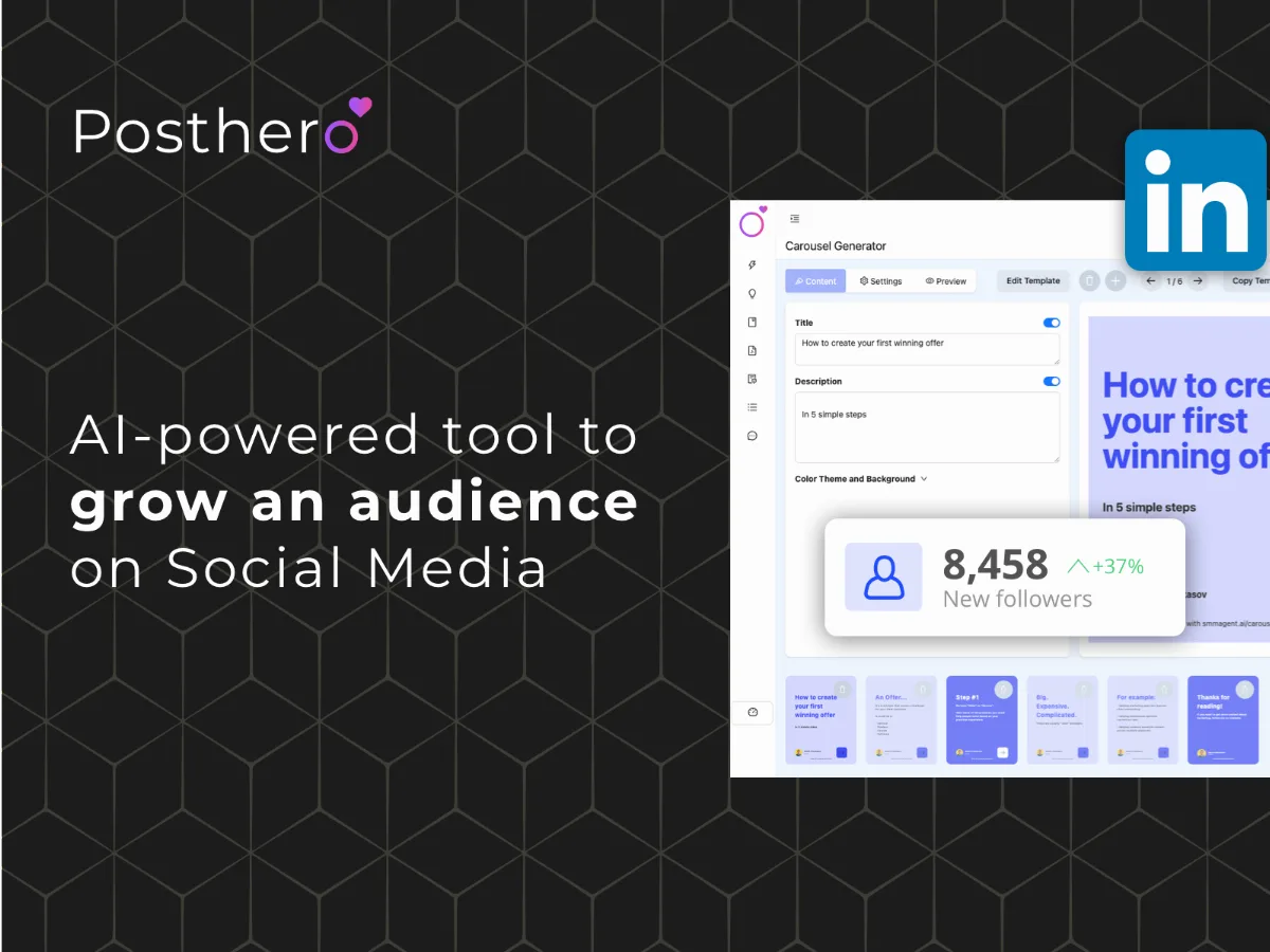 Preview of Posthero