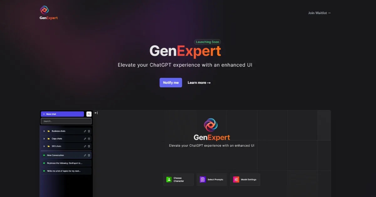 Preview of GenExpert