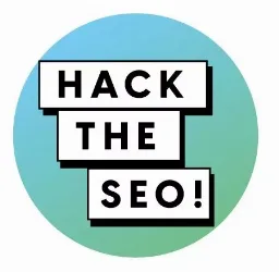Hack the seo logo