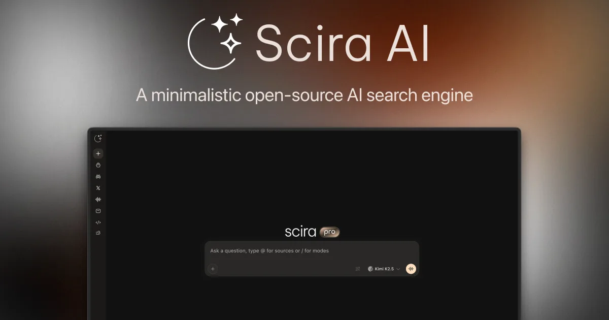 Preview of Scira AI