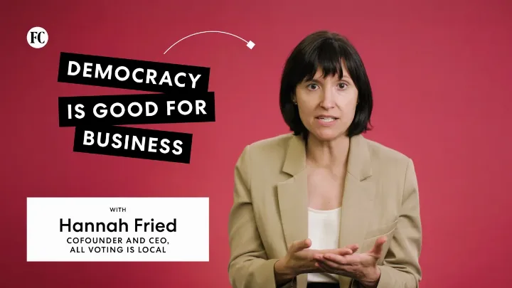 Image for: Why it’s time for businesses to speak up about democracy