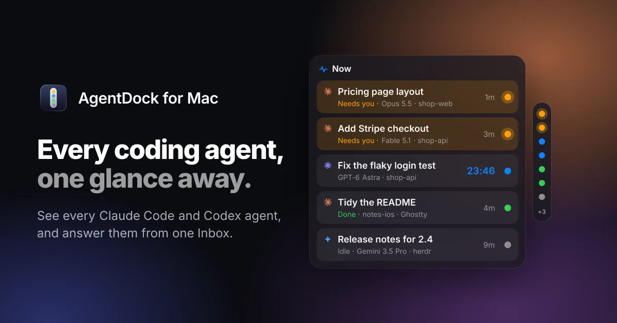 Preview of AgentDock