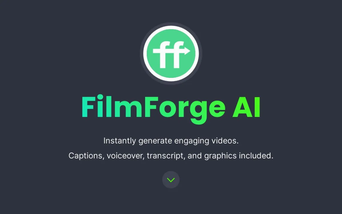 Preview of FilmForge AI