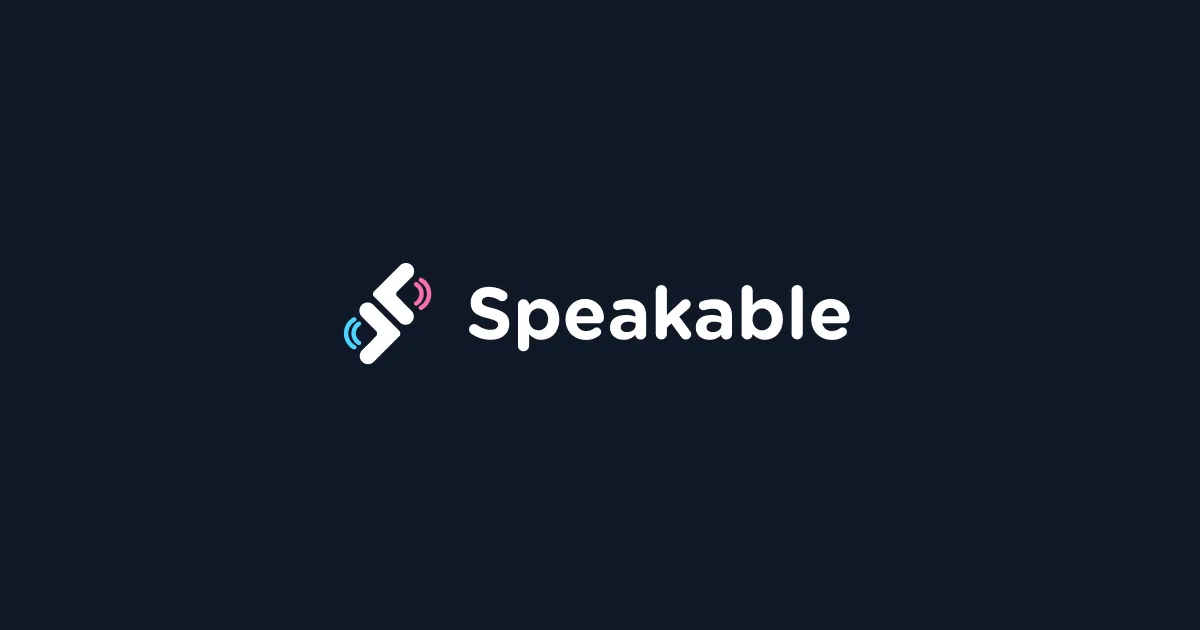 Preview of Speakable