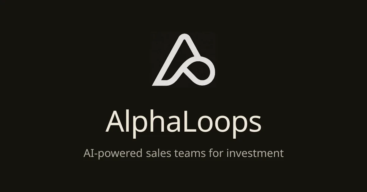 Preview of AlphaLoops