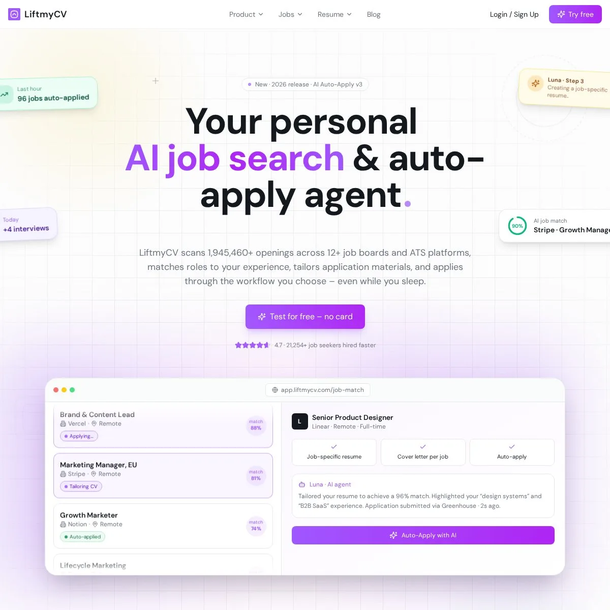 Preview of LiftmyCV