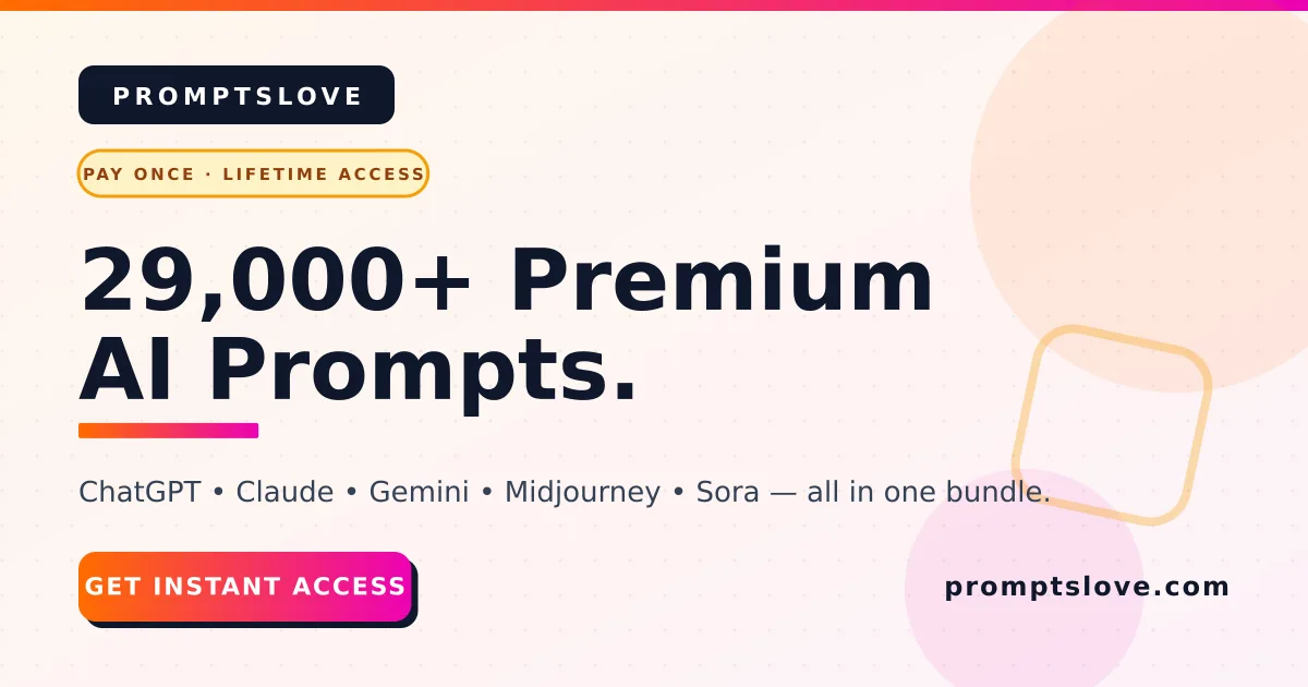 Preview of Promptslove