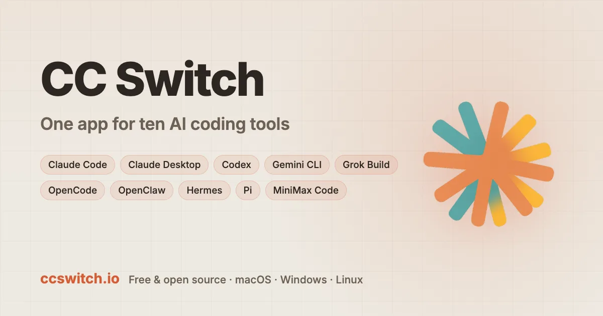 Preview of CC Switch