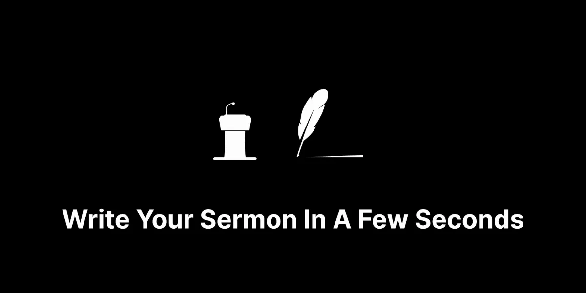 Preview of SermonGPT