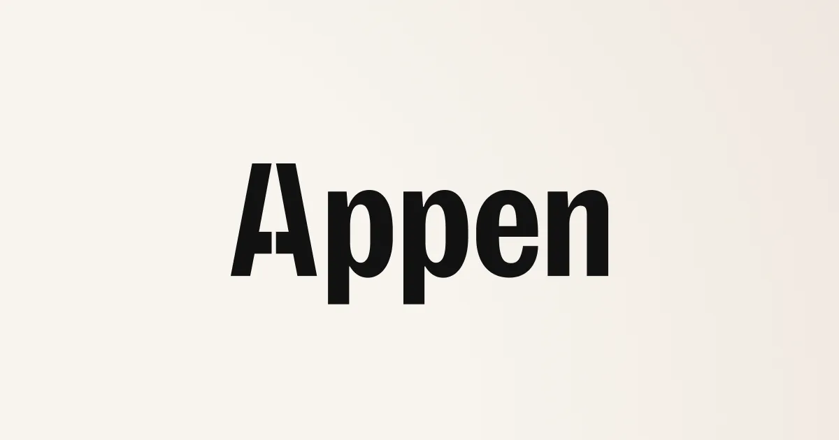 Preview of Appen