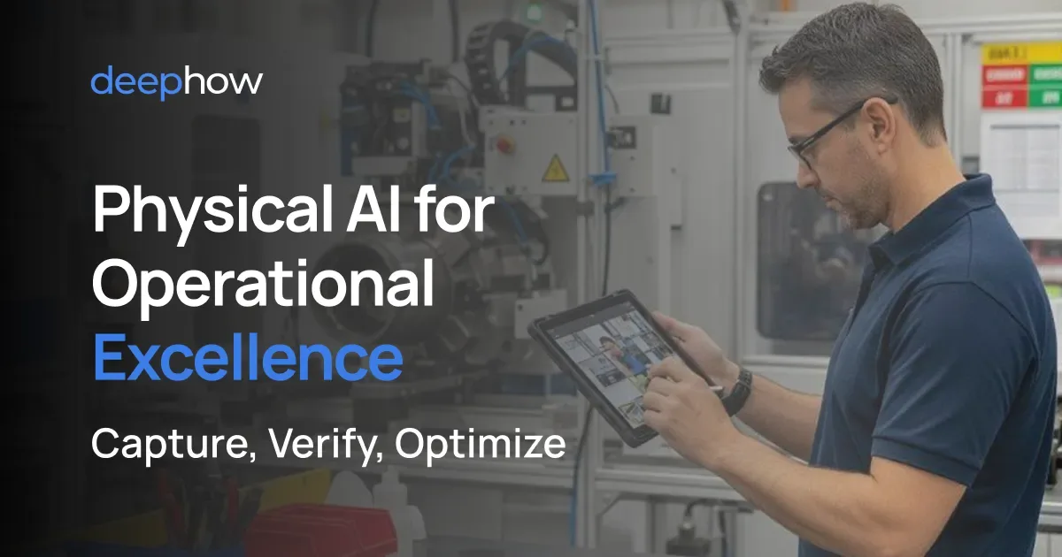 Preview of Physical AI for Operational Excellence