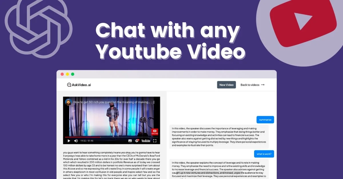 Preview of AskVideo.ai