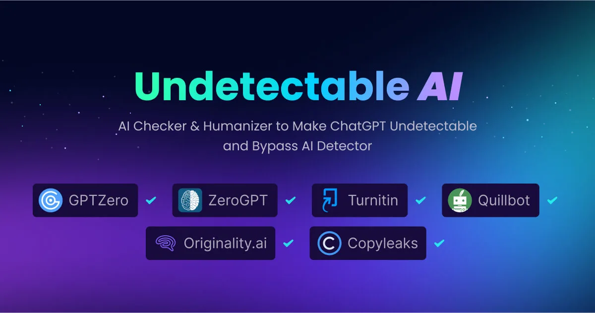 Preview of Uncheck AI