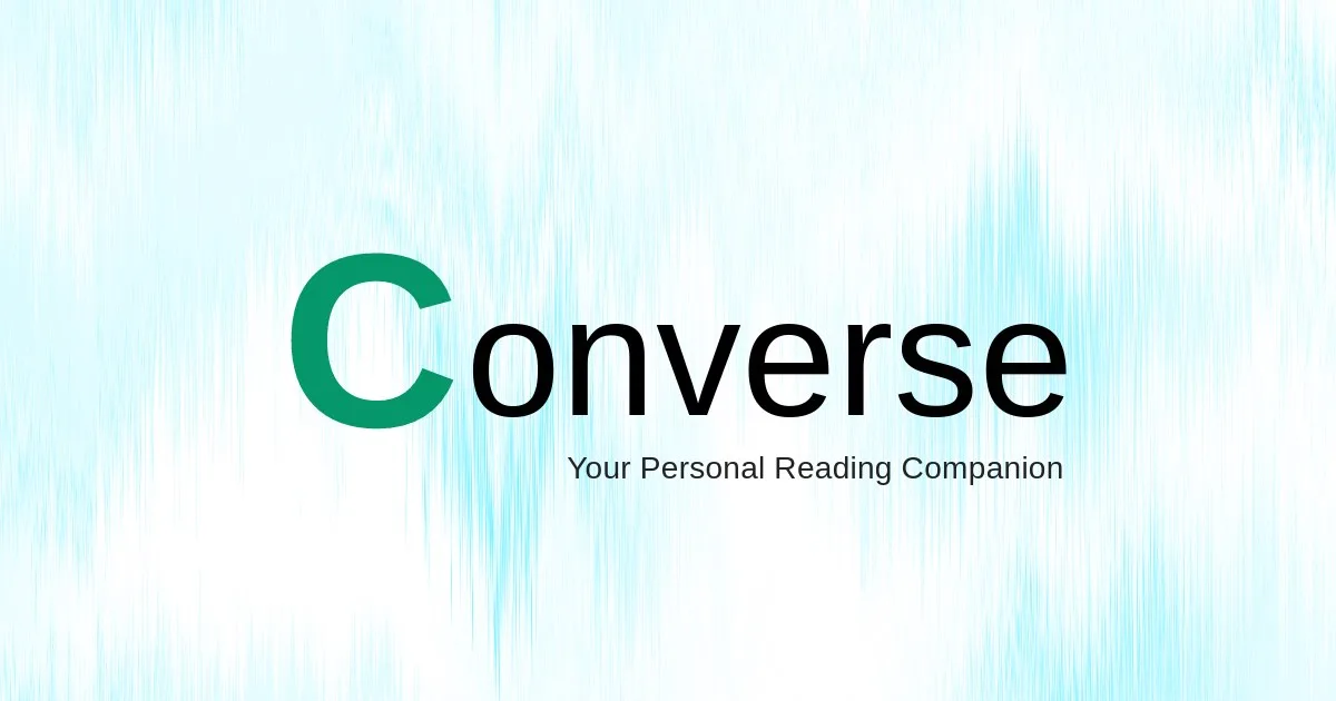 Preview of Converse
