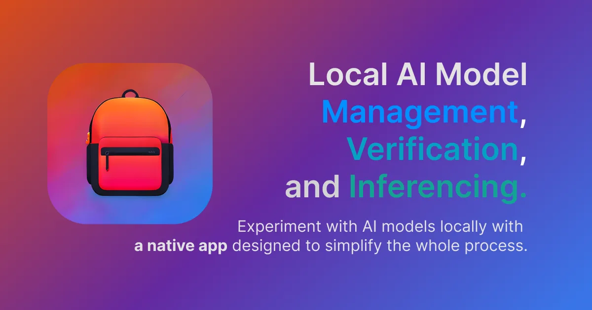 Preview of local.ai