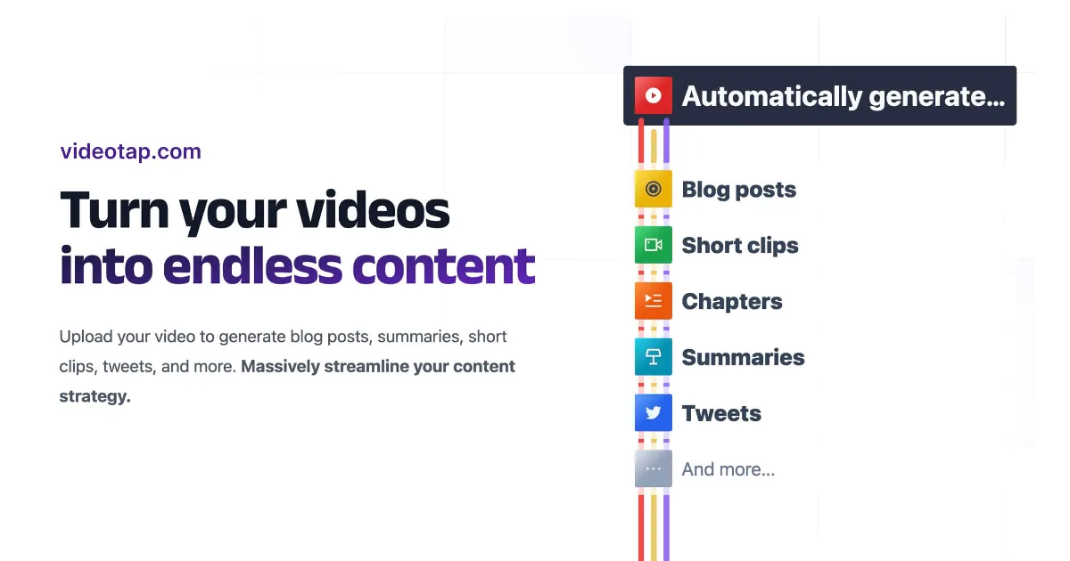 Preview of Video Tap