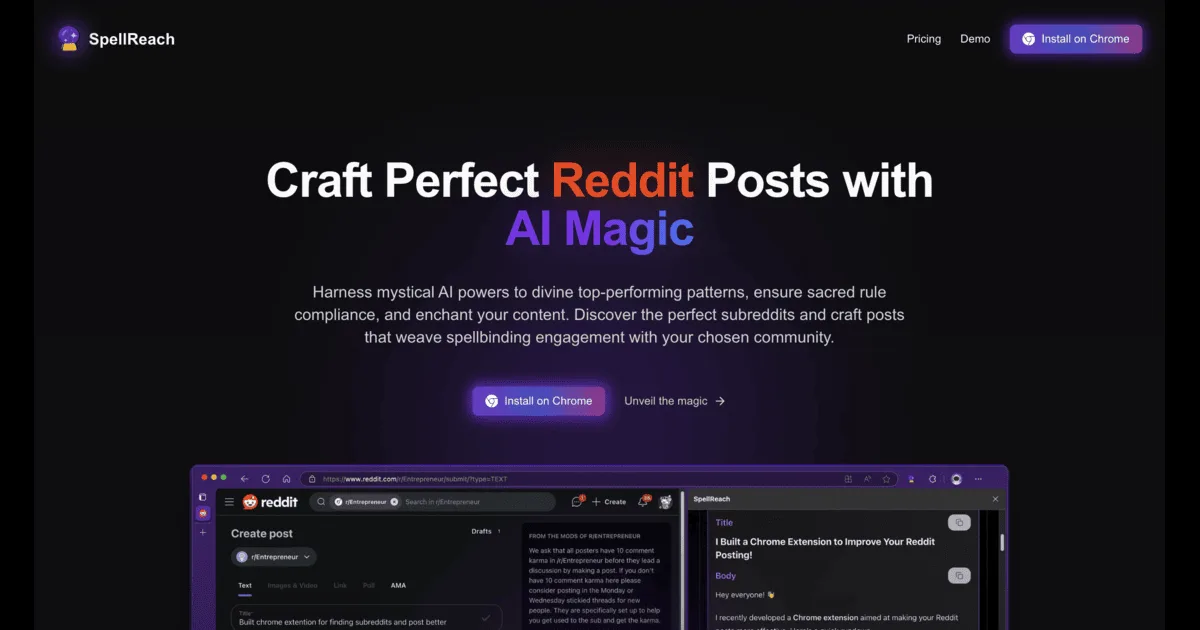 Preview of SpellReach by CheloneLabs