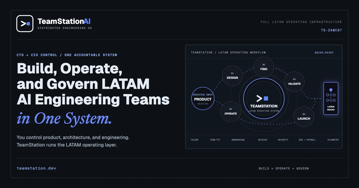 Preview of TeamStation AI