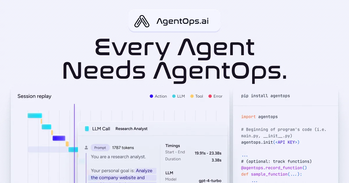 Preview of AgentOps