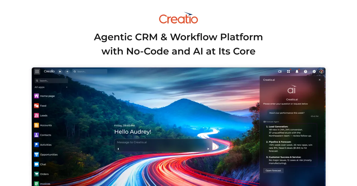 Preview of AI CRM and Workflow Platform