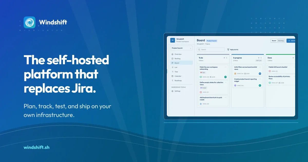 Preview of Open-Source Jira Alternative