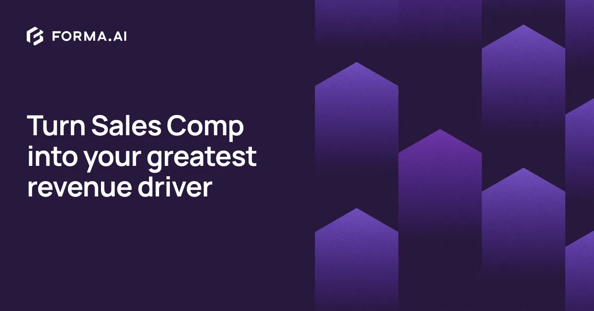 Preview of Enterprise sales compensation software