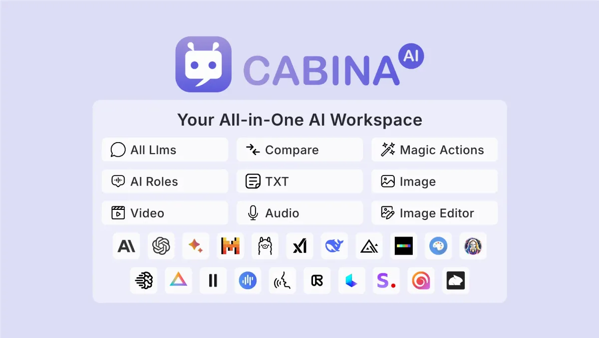 Preview of Cabina: All-In-One AI assistant platform