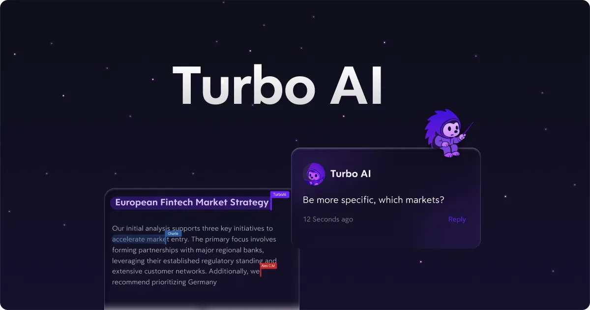 Preview of Turbo AI