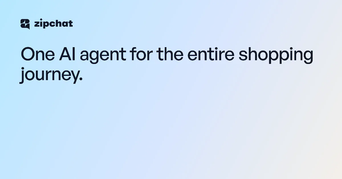 Preview of Zipchat AI