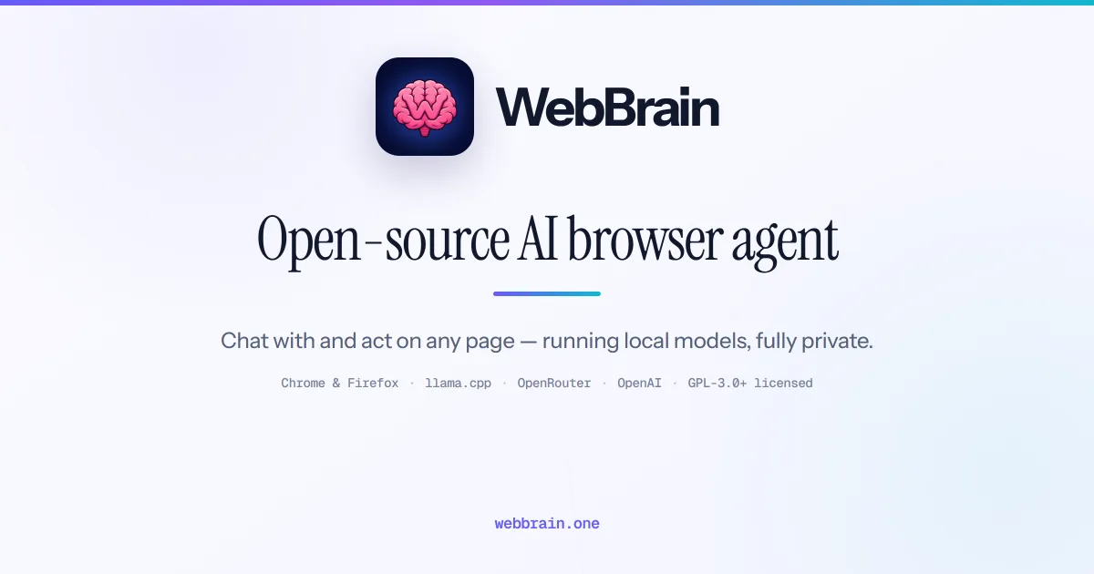 Preview of WebBrain