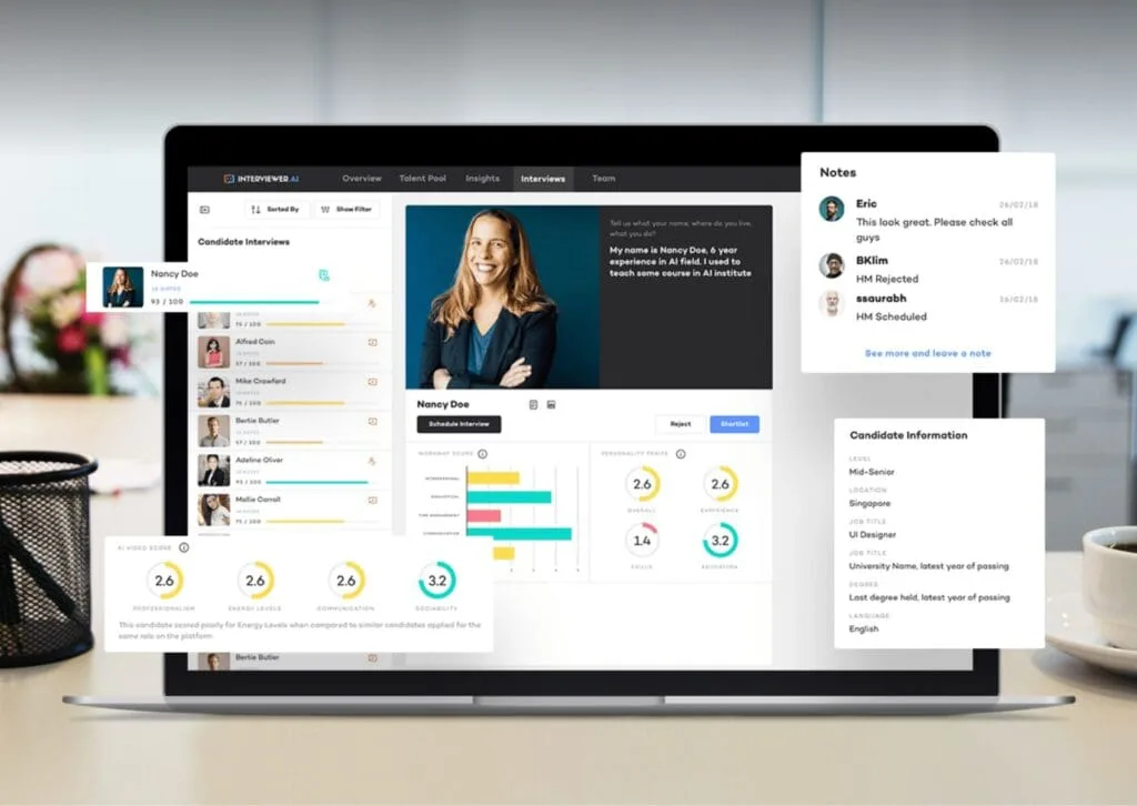 Preview of Interviewer.AI