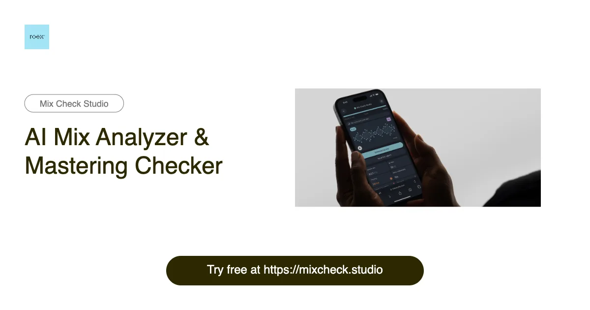 Preview of Mix Check Studio
