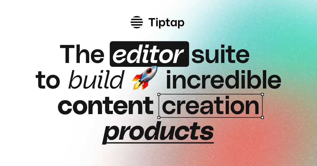 Preview of Tiptap