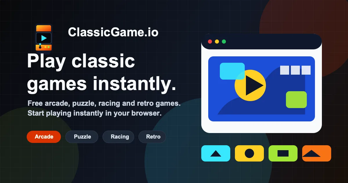 Preview of ClassicGame.io