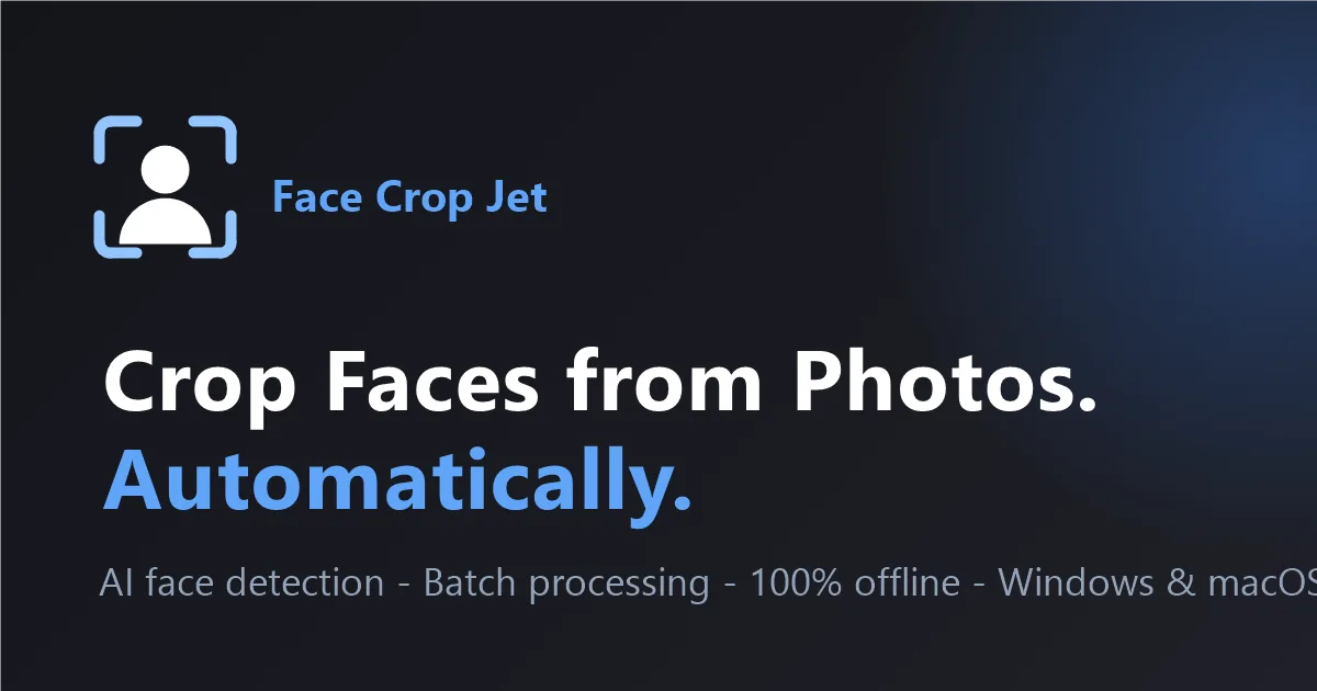Preview of Face Crop Jet