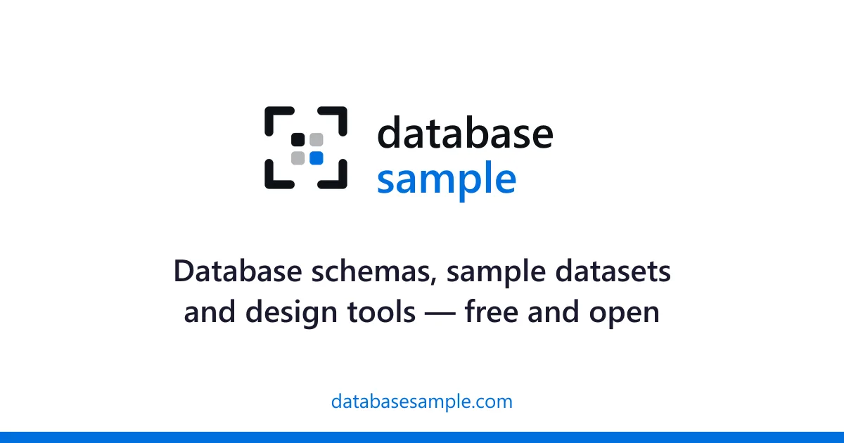 Preview of Database Sample