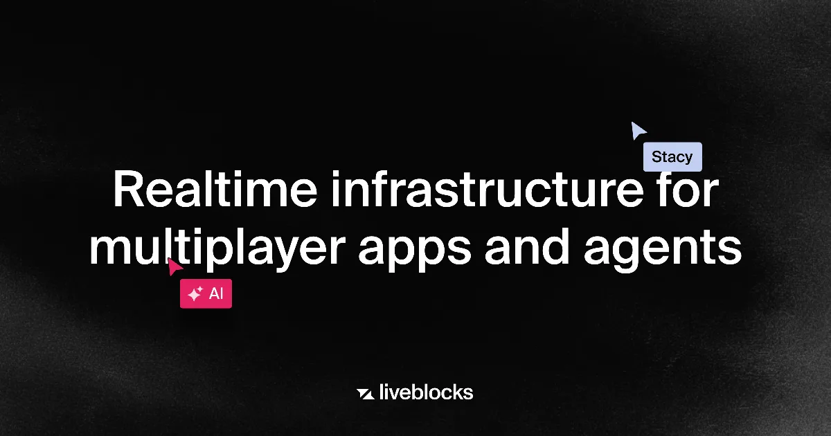 Preview of Liveblocks