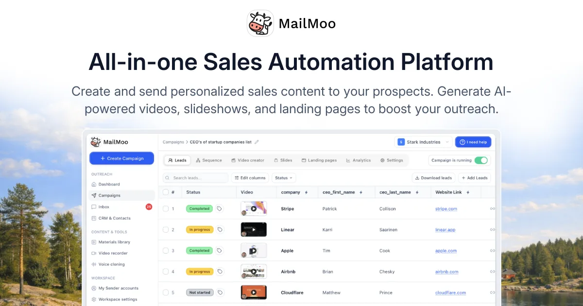 Preview of MailMoo