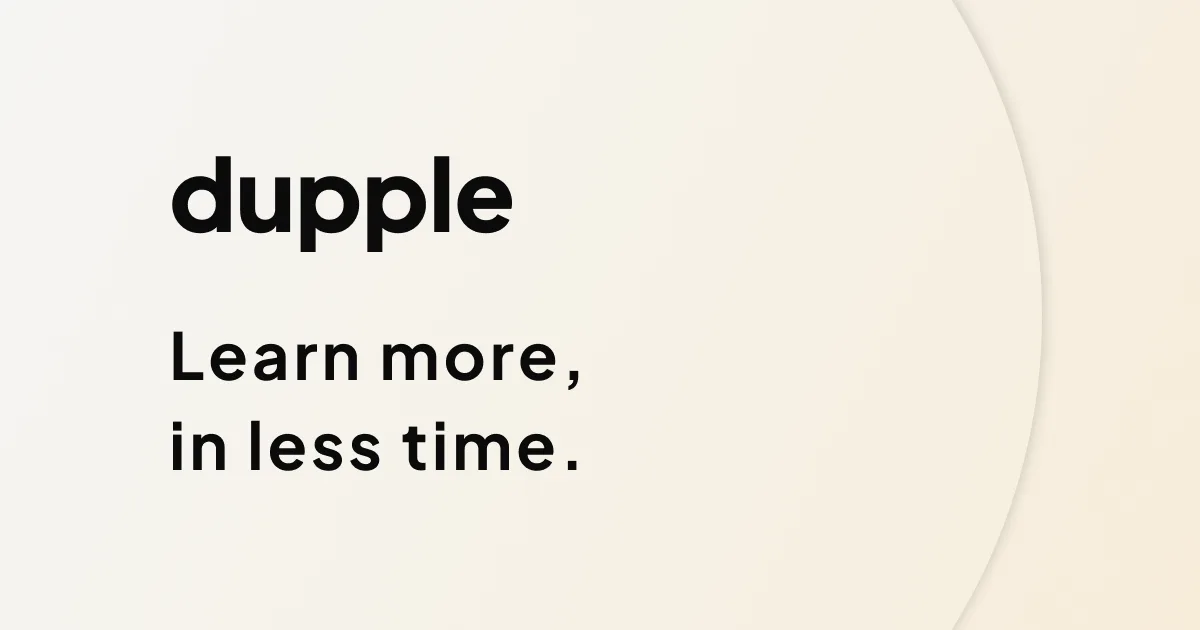 Preview of Dupple