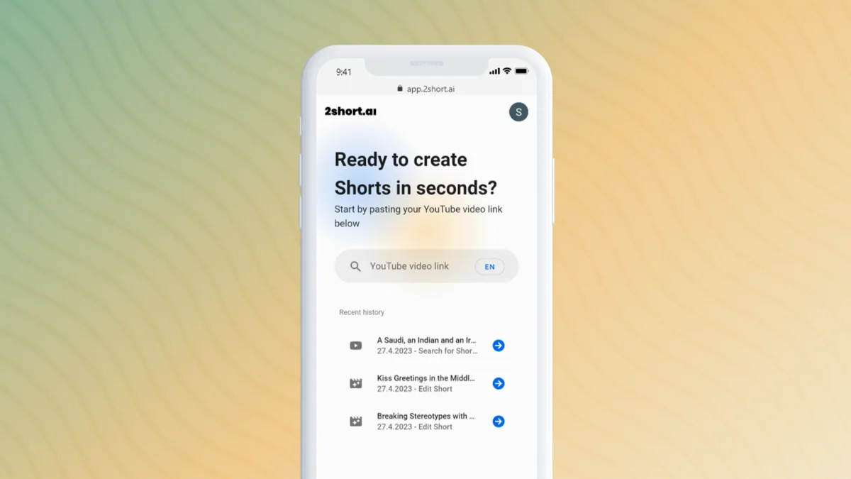 Preview of 2short.ai