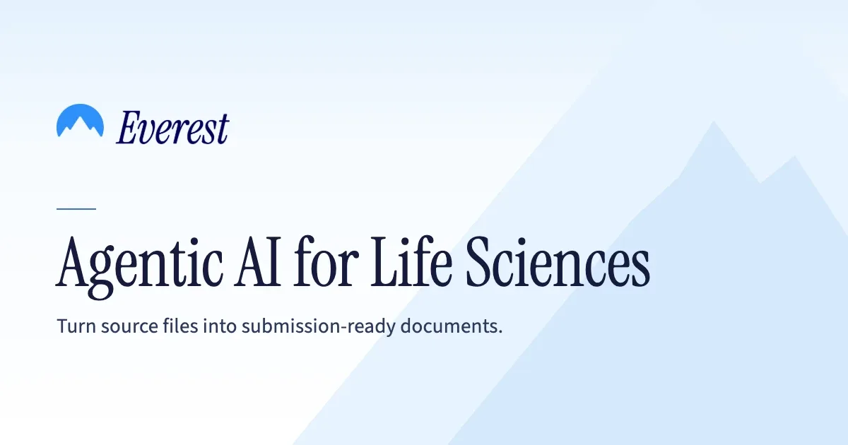 Preview of Everest â Agentic AI for Life Sciences