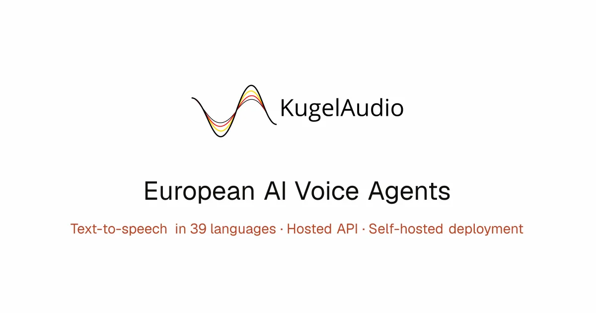 Preview of KugelAudio