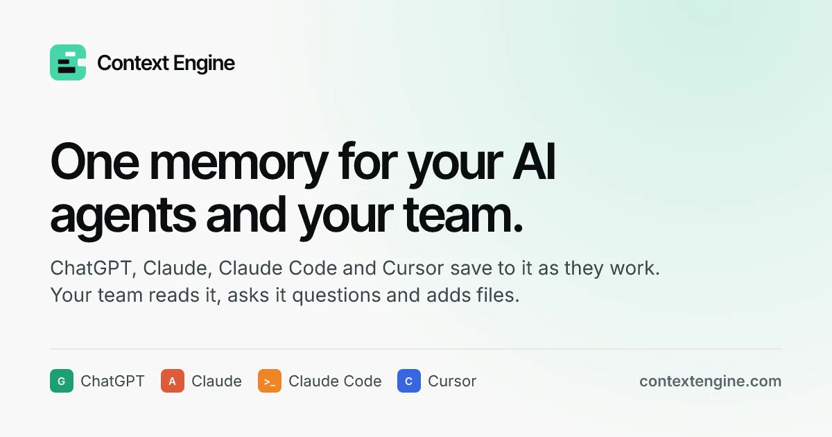Preview of Context Engine