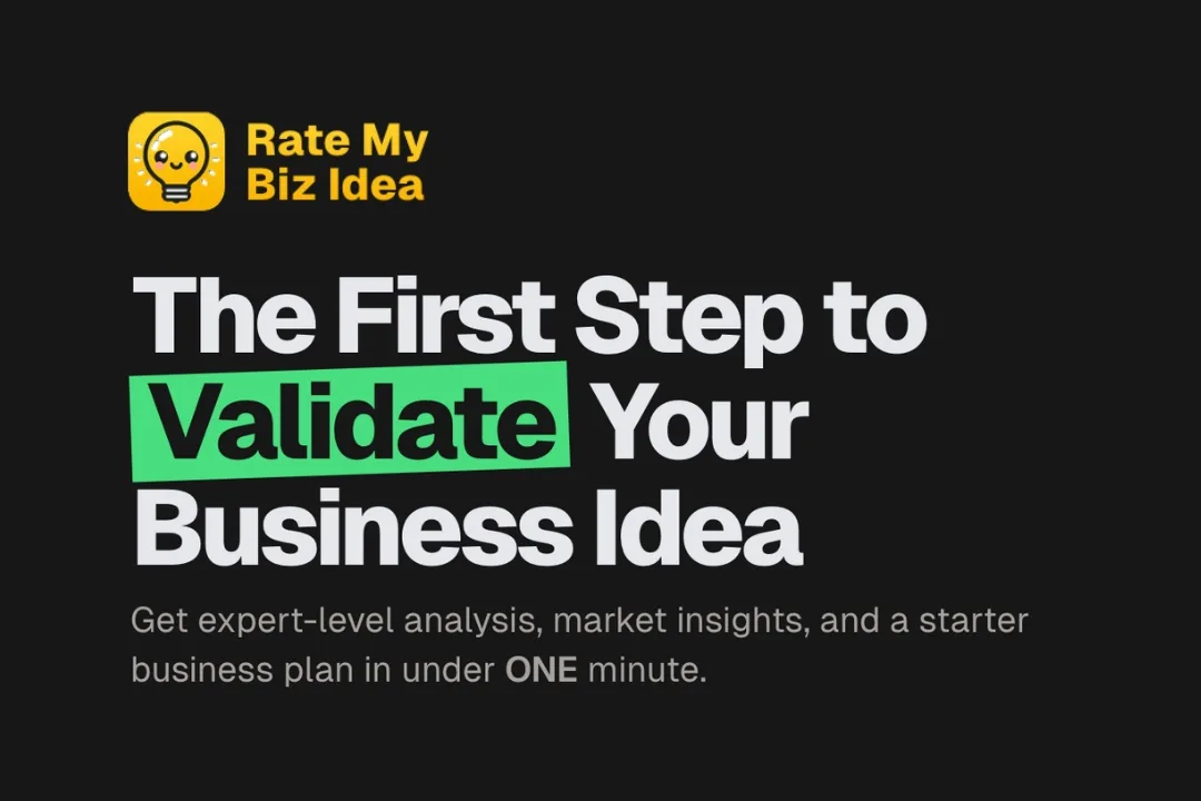 Preview of Validate Your Business Idea With AI